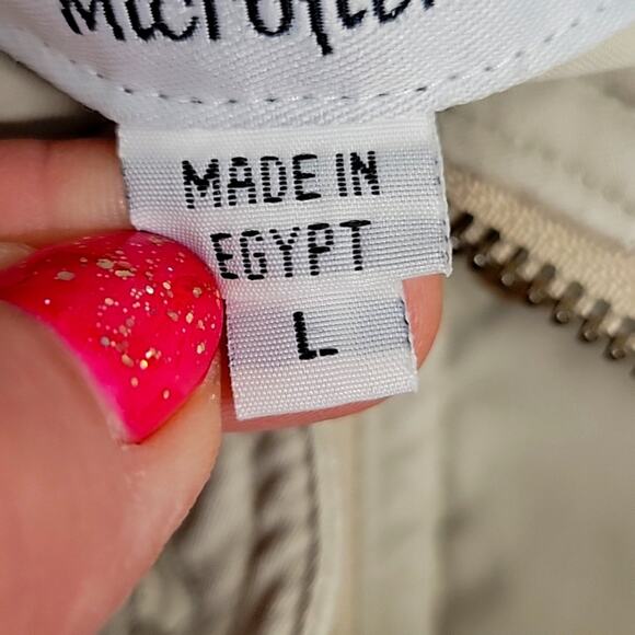 Larry Levine Microfiber Coat/Jacket Women's Size L Zip and Button Closure Nice! - Picture 12 of 13